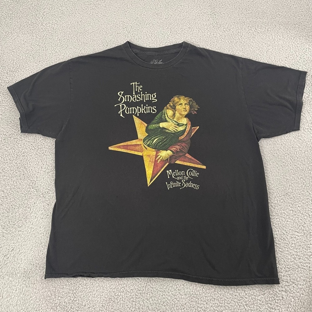 The Smashing Pumpkins Mellon Collie And The Infinite Sadness Tee 2XL Black Rock